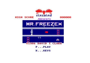 Mr. Freeze (UK) (1984) screen shot title